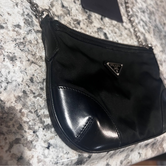 VINTAGE PRADA Tessuto Light Mini Crossbody - Picture 8 of 15